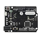 SainSmart Leonardo R3 ATMEGA32U4 Entwicklungsbrett mit USB Kabel für Arduino UNO MEGA R3 Mega2560 Duemilanove Nano Robot XBee ZigBee *Schwarz*