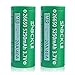 26650 Battery Flat Top 5250mAh, Shockli IMR 26650 High Drain 30A 3.7v Rechargeable Li-ion Battery (2 pcs)- Ideal for Aegis