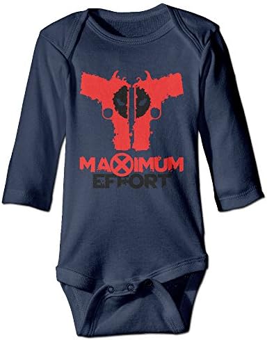 ALEXBY Babys Maximum Gun Effort Long Sleeve Baby Climbing Clothes