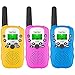 Tintec 3 Pack Walkie Talkies, 22 Channels 2 way Radio Toy with Backlit LCD Flashlight, 3 Miles Range for Kids, Outdoor Adventures, Camping, Hiking
