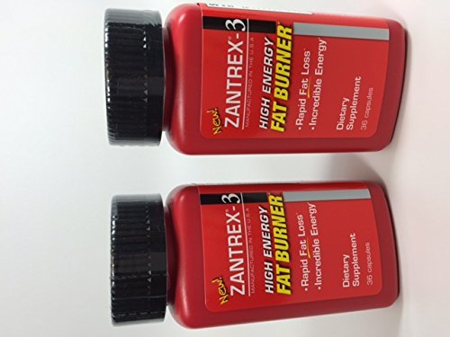 Zantrex-3 High Energy Extreme Fat Burner Capsules 72 Count (Two 36 Count Bottles) Zantrex-3 High Energy Extreme Fat Burner Capsules 72 Count (Two 36 Count Bottles)