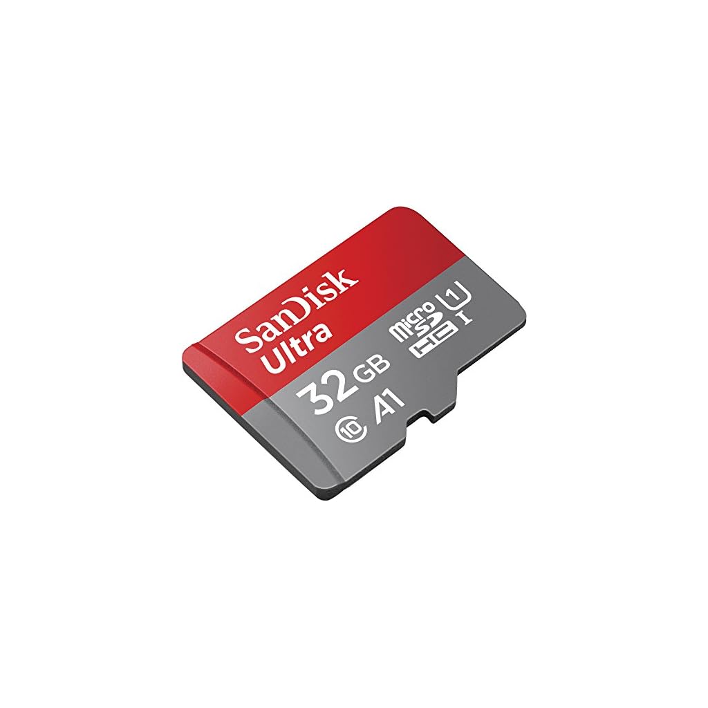 SanDisk 32GB Class 10 Micro SDHC Memory Card with Adapter (SDSQUAR032G