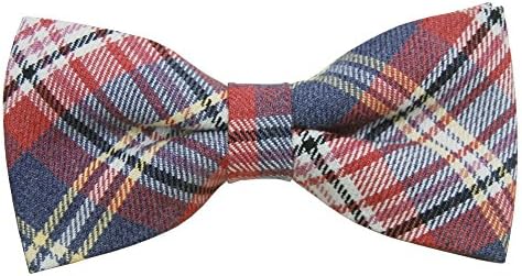 ST34 Brand New Multi-colored Wool Quality Pre-tied Bow tie for MEN- Various Colors
