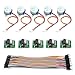 TIMESETL 5pcs DC 5V Stepper Motor 28BYJ-48 + 5pcs ULN2003 Driver Board + 40pcs Male Female Jumper Wire Cable for Arduino Raspberry PI