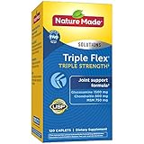Nature Made Triple Flex, Glucosamine 1500 mg, Chondroitin 800 mg, MSM 750 mg, 120-Caplets