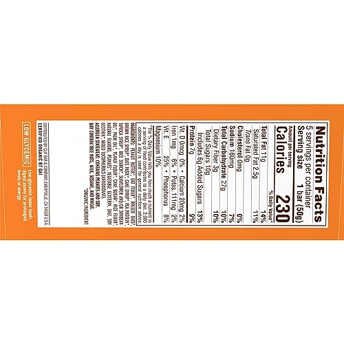 CLIF NUT BUTTER BAR – PEANUT BUTTER – FILLED ENERGY BARS – NON-GMO – USDA ORGANIC – PLANT-BASED – LOW GLYCEMIC – 1.76 OZ. (5 PACK)