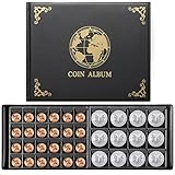 MUQING Coin Collection Holder Supplies, 216 Pockets