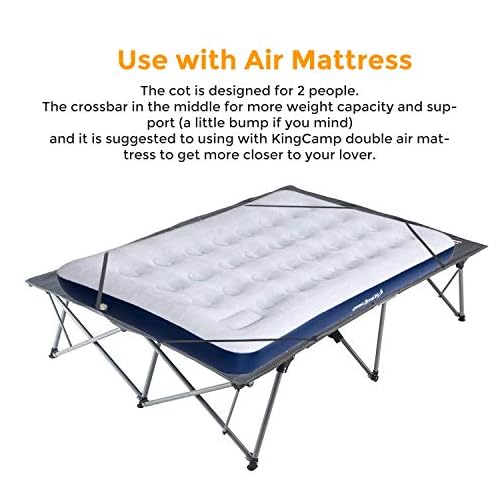kingcamp double camping cot