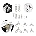 YaHoGa Zipper Repair Kit Zipper Replacement for Clothing Bags Outdoor Tents Coats Jeans Jackets Purses Luggage Backpacks
