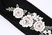 Chellysun Women's Casual Long Sleeve Rose Embroidery Hoodies Sweatshirt Pullover