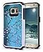Galaxy S7 Case, Nagebee - Heavy Duty Defender Dual Layer Protector Hybrid Case for Samsung Galaxy S7 (Hybrid Plum Blossom)