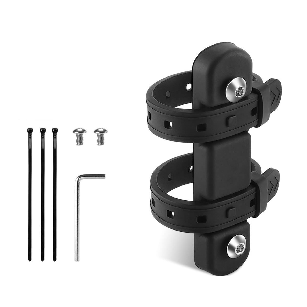 HOUSON bicycle bottle holder attachment, bottle holder adapter bottle holder mounting base water bottle attachment system for bicycles MTB