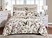 Greenland Home 100% Cotton Fashion Quilt Collection, Prewashed, Reversible Quilt Set, 2-Piece Twin/XL, Butterflies