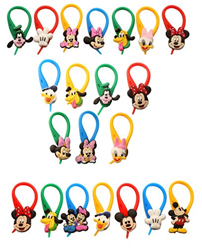 Hermes AVIRGO 21 Pcs Colorful Soft Zipper Pull Charms for Jacket Backpack Bag Pendant Set - Thumbnail 6