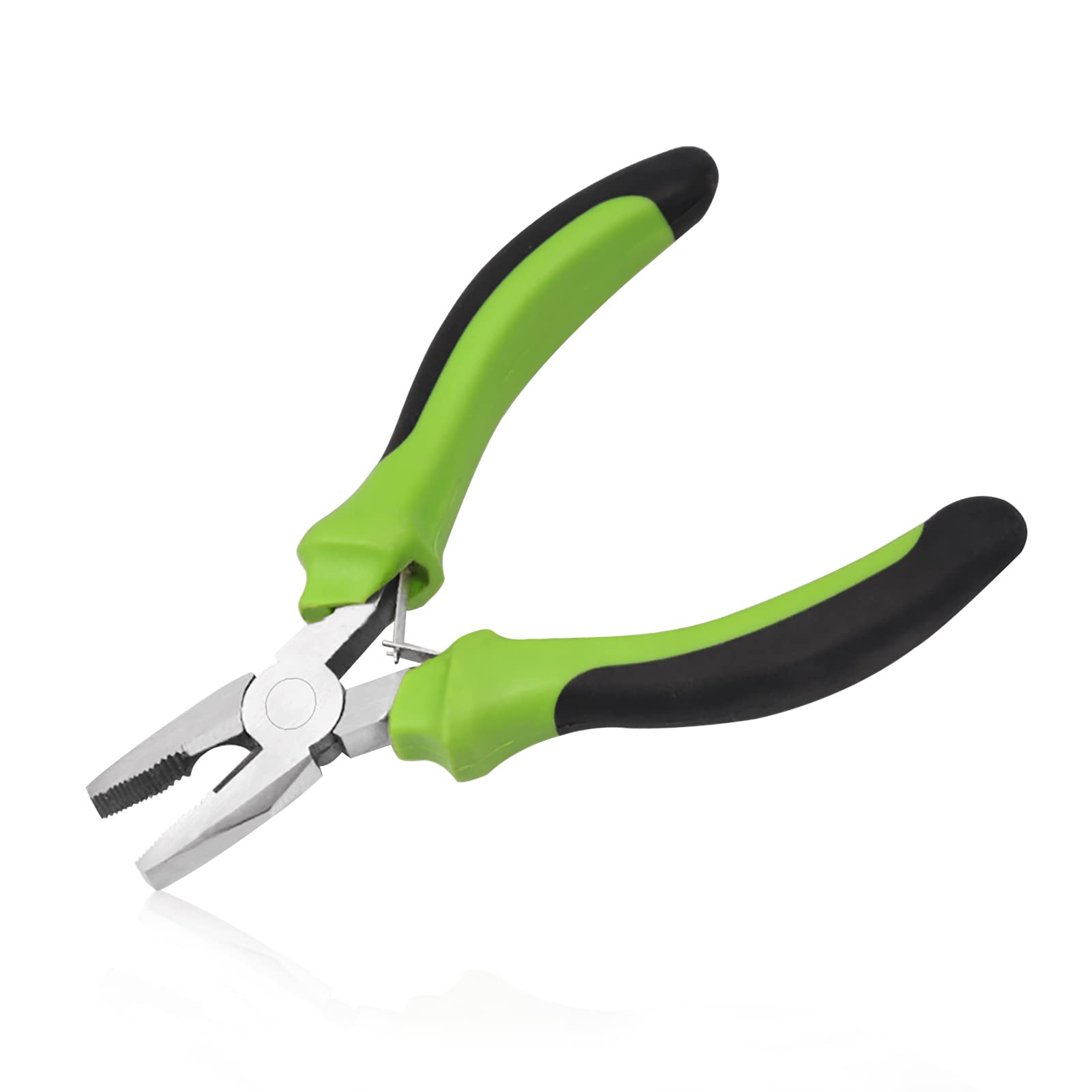 LEONTOOL 4.5 Inch Lineman's Pliers Combination Pliers with Cutter Jewelry Making Plier Wire Cutter Bending Wire Plier for Jewelry Making Crafting