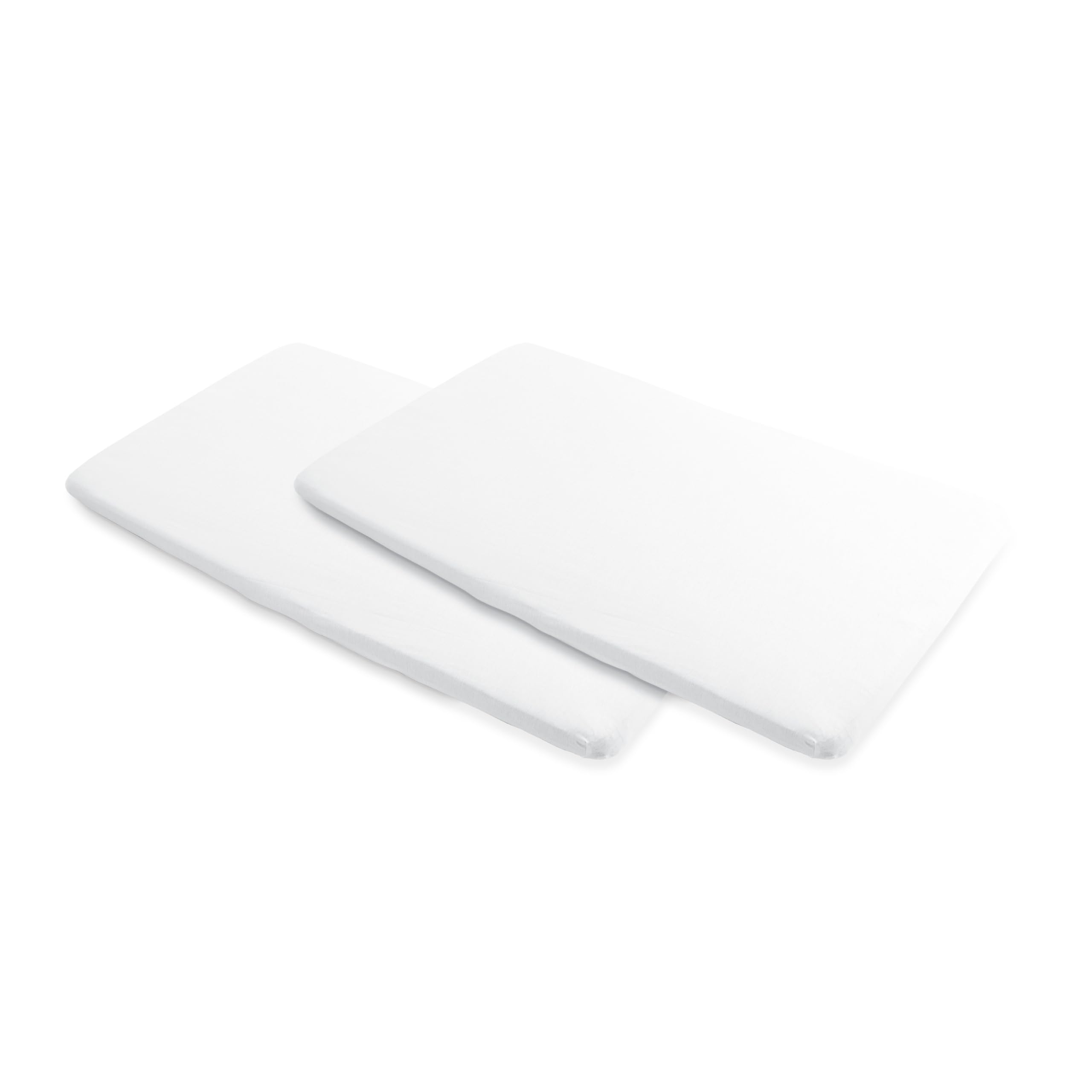 Maxi-Cosi Iris Bedsheets for The Mattress of Maxi-Cosi Iris Compact 2-in-1 Travel cot (Pack x2), White