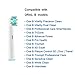 Lanveda Replacement Brush Heads, Compatible with Oral B Electric Toothbrush, Fits Pro 500 1000 1500 3000 5000 7000 Series Models Handle, 8 Count
