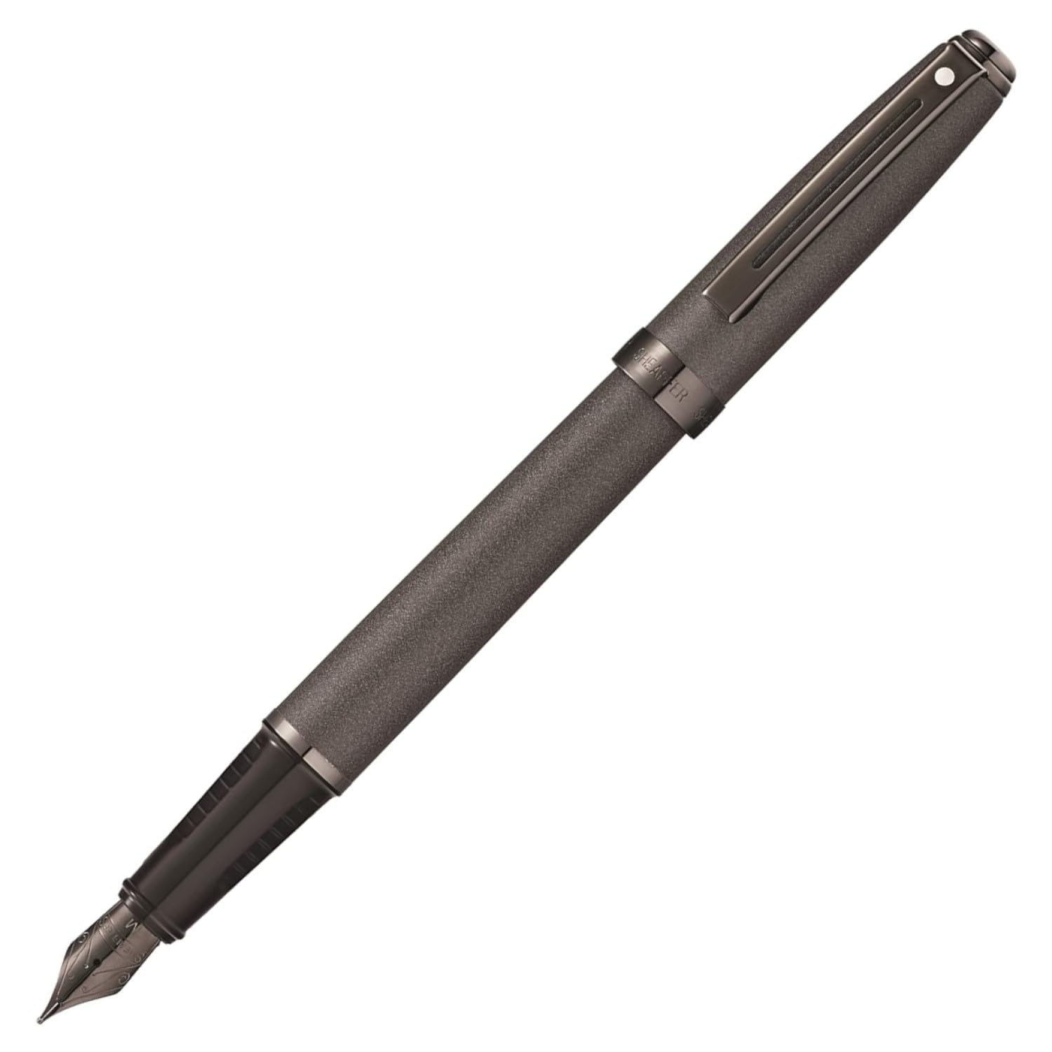 Sheaffer Prelude - refillable Fountain Pen, Matte Gunmetal, Gunmetal PVD Plated Trim