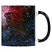 InterestPrint Galaxy Space Carina Nebula Heat Sensitive Color Changing Coffee Mug, Romantic Universe Morphing Travel Mug Tea Cup Funny, 11 Ounce Mug