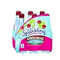 Arrowhead Sparkling Mountain Spring Water, Raspberry Lime, 16.9 oz, 6 pk
