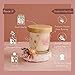 myHomeBody Luxury Handmade Natural Soy Scented Aromatherapy Candle with Real Flowers and 100% Essential Oils – Gifts for Bath or Meditation – Amour (Rose)thumb 2