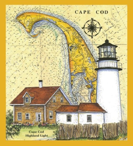 Gift Trenz Cape Cod Highlands Light, MA Magnetic Bookmark