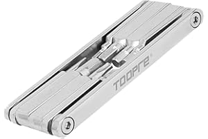 TuoTu Bike Multi Repair Tool, 8 in 1 Multifunction Compact and Lightweight Repair Kit for Road and Mountain Bikes