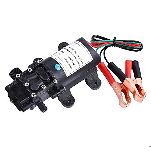 Yescom 12V 5L Oil Fluid Liquid Diesel Fuel Extractor Transfer Suction Pump for Auto Car