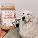 Pumpkin Pup Buddy BUDDER, 100% Natural Dog Peanut Butter, Healthy Peanut Butter Dog Treats, Made in USA, (17oz Jars)