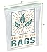 A Little Better Biodegradable Sandwich Bags - Alternative to Compostable Sandwich Bags or Paper Sandwich Bags - Resealable, XL Sandwich Quart Ziplock Bags - Freezer Safe Food Storage [6x9”, 100 Count]