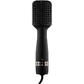 Kristin Ess Hair Volumizing Blow Dryer Brush - Blowout + Hair Straightening Brush - Ceramic + Ionic - Dry, Smooth + Volumize 