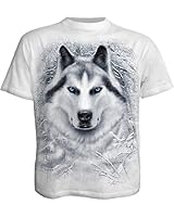 Spiral - Mens - WHITE WOLF - T-Shirt White - L
