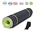 ATHOON Non Slip Yoga Mat with Strap 2018 New Eco Friendly Thick Exercise TPE Yoga Mat for Men & Women Green Black