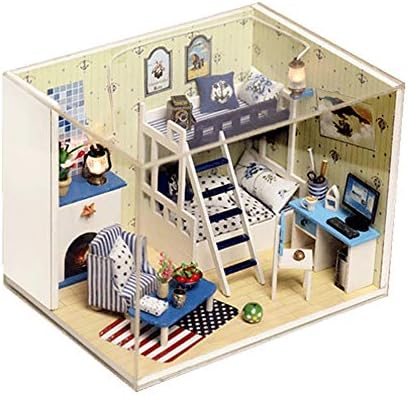 Kasien - Puzle decorativo para casa de muñecas en miniatura, diseño de casa de muñecas en 3D: Amazon.com: Grocery \u0026 Gourmet Food