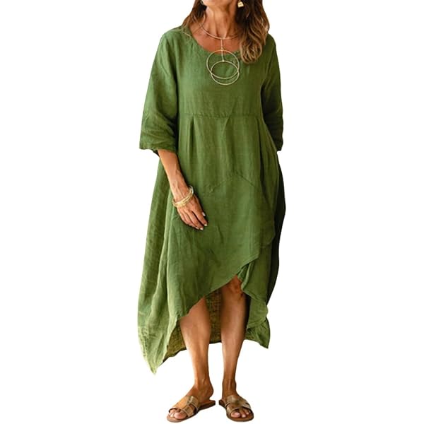 amazon cotton dresses for summer Women's Dresses Summer 100% Cotton Dresses for Women Cotton Dresses for Women Casual Summer Cotton Dress for Women Women's Dresses Summer Womens Sundresses for Summer Casual Cotton Dresses at Amazon Women's Clothing