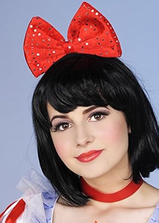red bow headband snow white