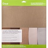 Cricut, Neutral Pebbled Faux Leather, Sampler, 12X12
