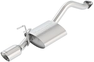 BORLA 11828 Axle-Back Performance Exhaust System for 2012-2015 Honda Civic 4 Cyl. T-304 Stainless Steel S-Type Sound Single Right Rear Exit Single 4.25" x 3.5" Oval Polished T-304 Stainless Steel Tip.