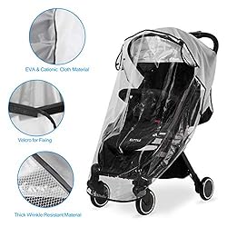 Clear Stroller Rain Cover, Universal Travel Weather