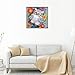 Bokeley 5D Home Decoration, Diamond Embroidery Paintings Wall Sticker Cat Animals Counted Cross Stitch Kit (H)