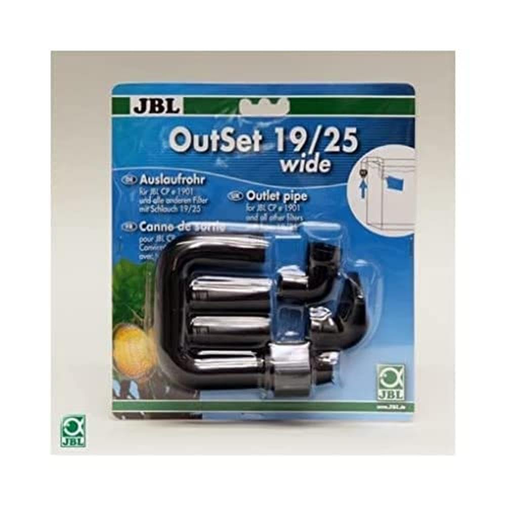 JBL OutSet wide 19/25 CristalProfi e1901,2, Water return set with wide jet pipe for external aquarium filters