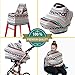 Baby Car Seat Canopy, Nursing Cover Scarf, Breastfeeding Cover, Shopping Cart Cover, Stroller Sunshade, Carseat Covers for Girls and Boys, Aztec by Ermis