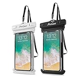 ProCase Universal Waterproof Case Cellphone Dry Bag Pouch for iPhone Xs Max XR XS X 8 7 6S Plus, Galaxy S10 Plus S10 S10e S9+/Note9, Pixel 3 XL up to 6.5