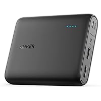 Anker PowerCore 13000 Portable Charger - Compact 13000mAh 2-Port Ultra Portable Phone Charger Power Bank with PowerIQ and VoltageBoost Technology for iPhone, iPad, Samsung Galaxy (Black)