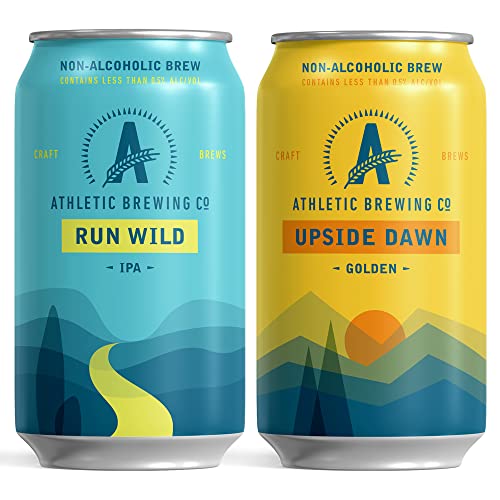 Athletic Brewing Company Craft NonAlcoholic Beer 6Pack Run Wild IPA