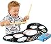 Click N Play Kids Electronic Touch Sensitive Play Mat Drum Set With Real Drum Sounds