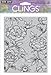 Hero Arts Cling Stamp, Large Flower Background