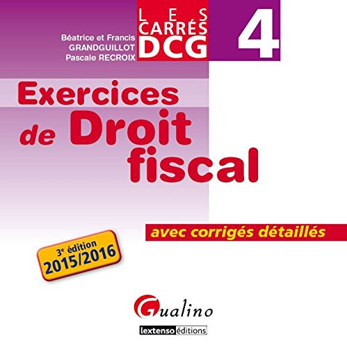 Exercices de droit fiscal