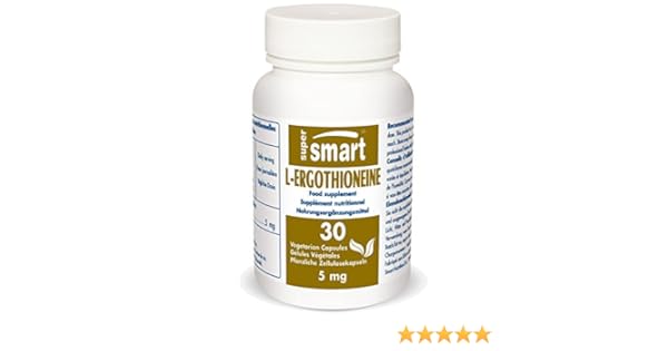 Amazon.com: Supersmart MrSmart - antioxidants - L-ergothioneine - an Unparalleled, New Generation antioxidant with Multiple Properties. 5mg, 30 Capsules.