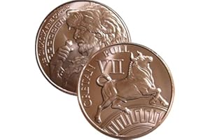 Jig Pro Shop 12 Labors of Hercules Series 1 oz .999 Pure Copper Medallion